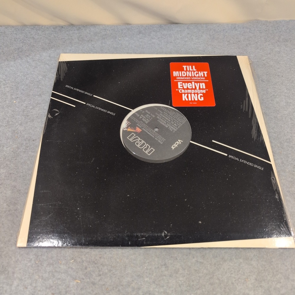 Evelyn Champagne King Till Midnight Remixed 12" Vinyl Single 1984 RCA PW-14049 - Picture 1 of 7
